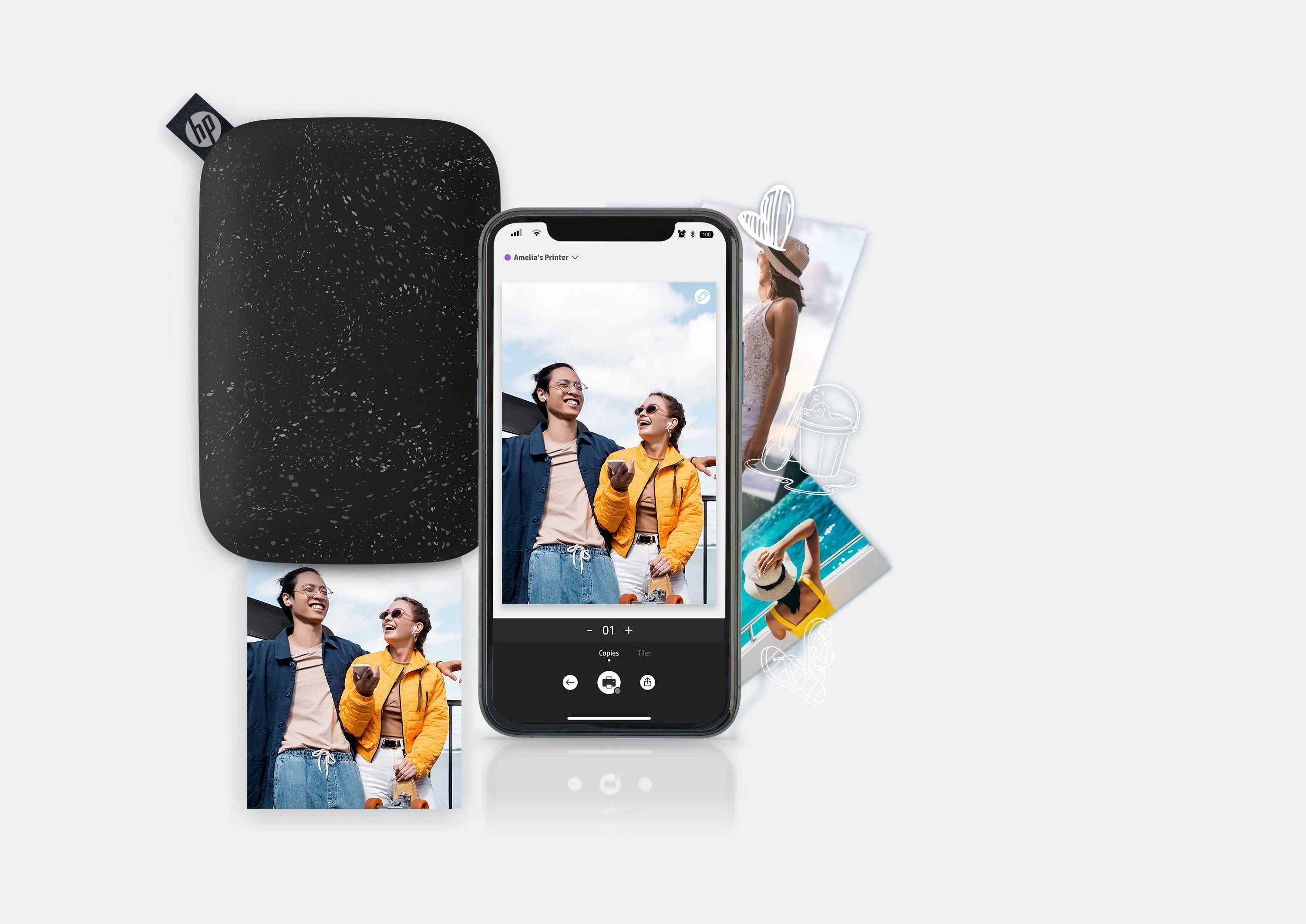 HP Sprocket 2x3 Portable Instant Photo Printer - Image 18