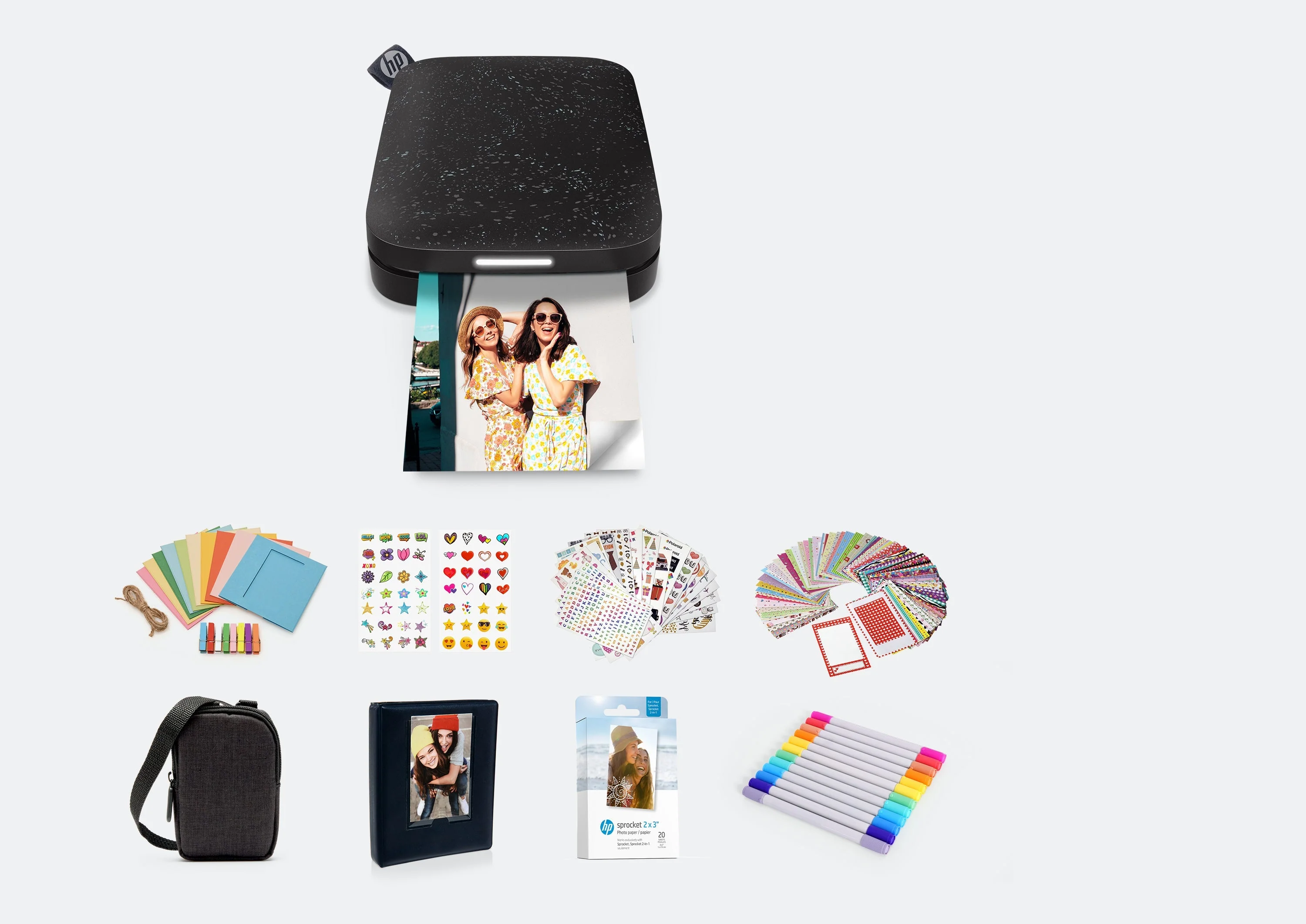HP Sprocket 2x3 Portable Instant Photo Printer Scrapbook Bundle - Image 16