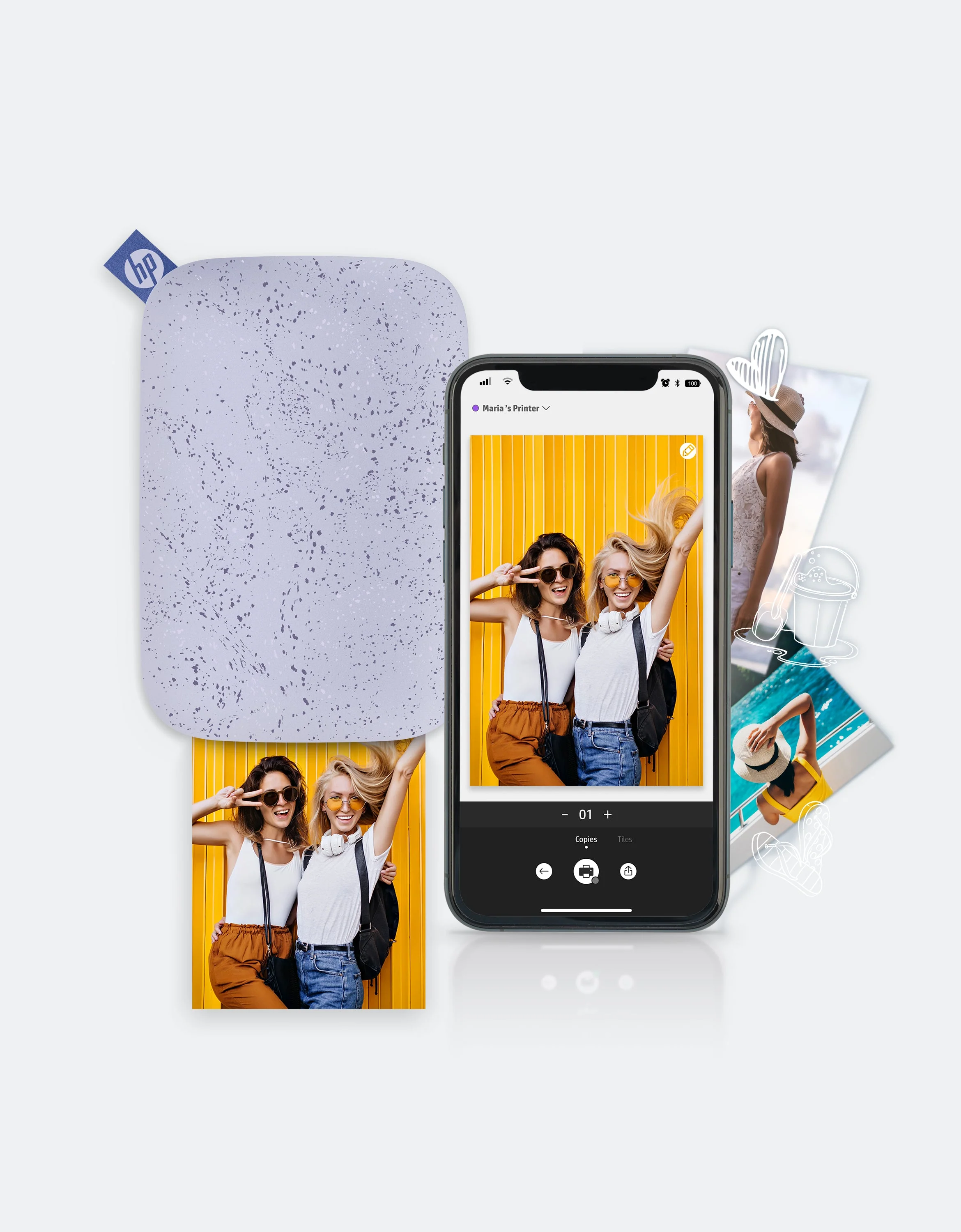 HP Sprocket 2x3 Portable Instant Photo Printer ZINK® Paper Bundle - Image 34