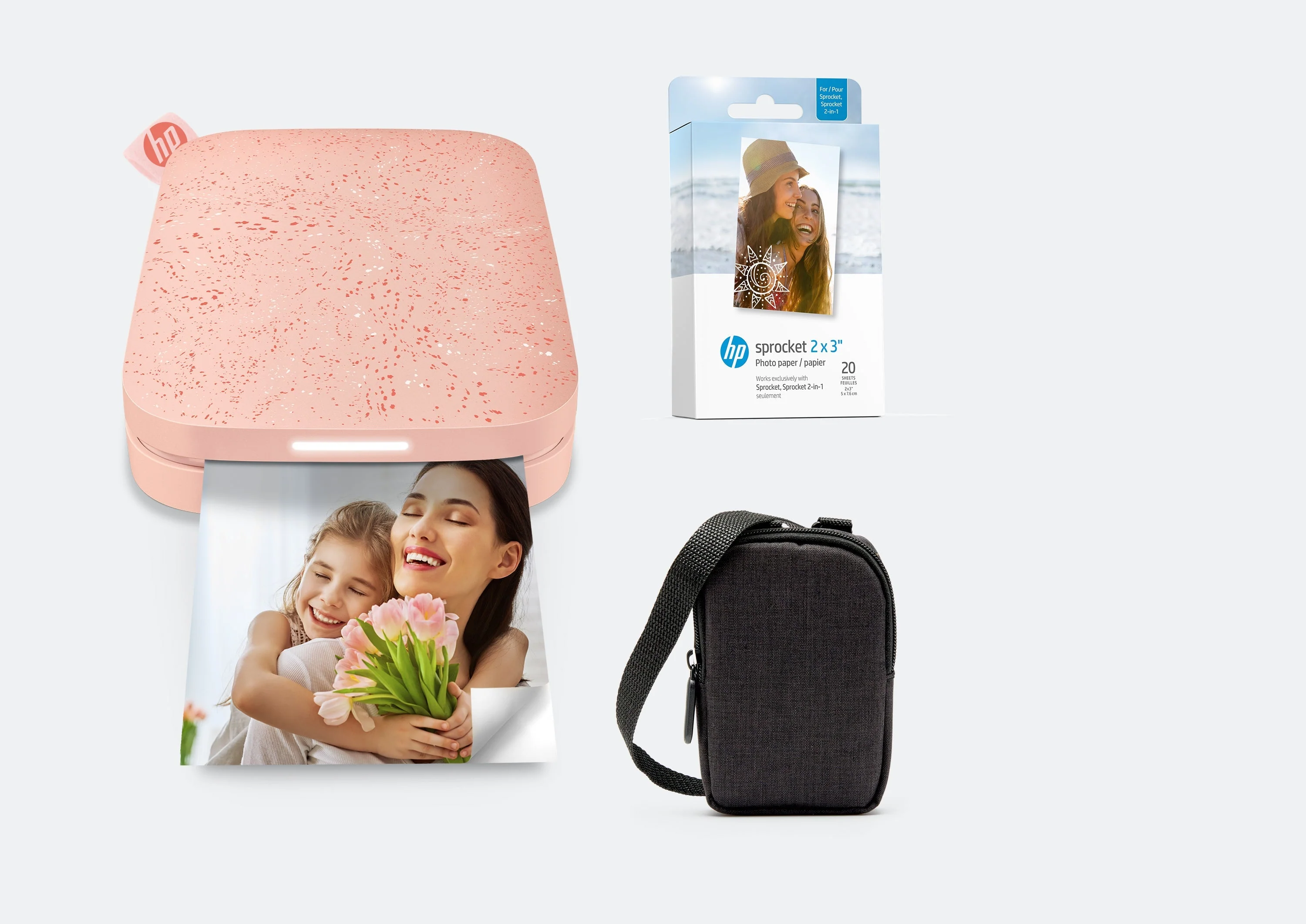 HP Sprocket 2x3 Portable Instant Photo Printer ZINK® Paper Bundle - Image 6