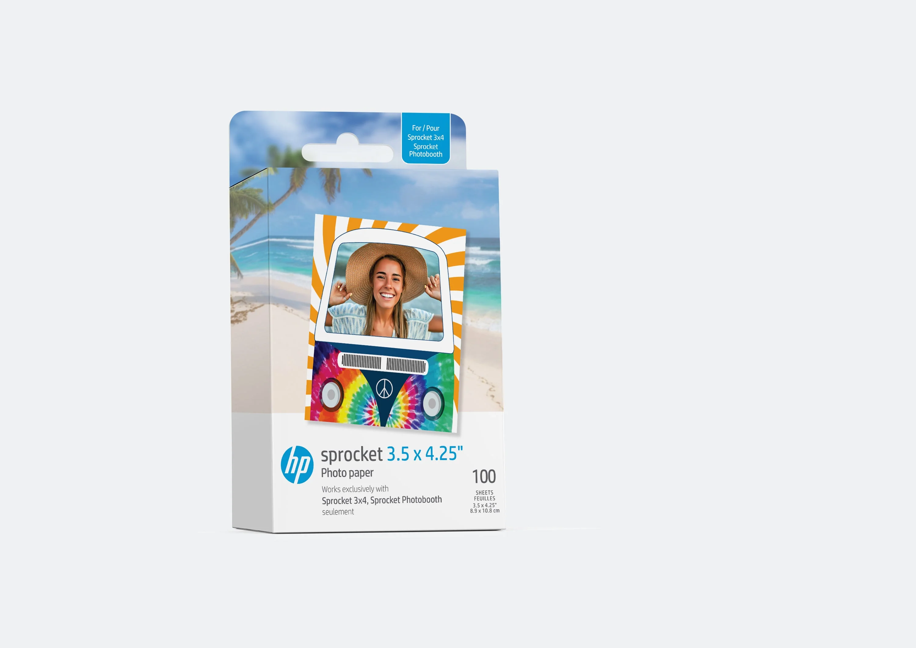 HP Sprocket 3.5” x 4.25” Premium Zink Sticky-Back Photo Paper - Image 11