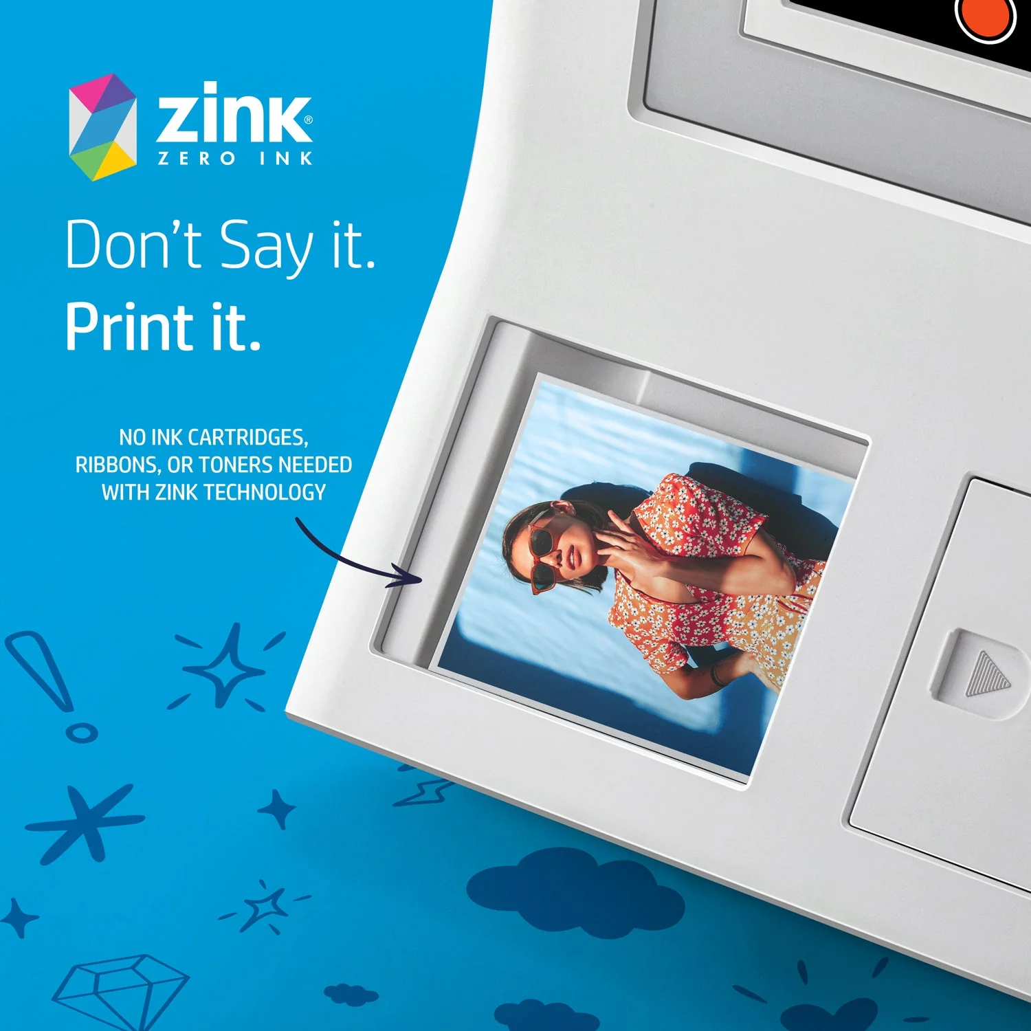 HP Sprocket 3.5 x 4.25” Zink Sticky-backed Photo Paper (20 Pack) Compatible with HP Sprocket 3x4 Photobooth and Photo Printer - Image 4