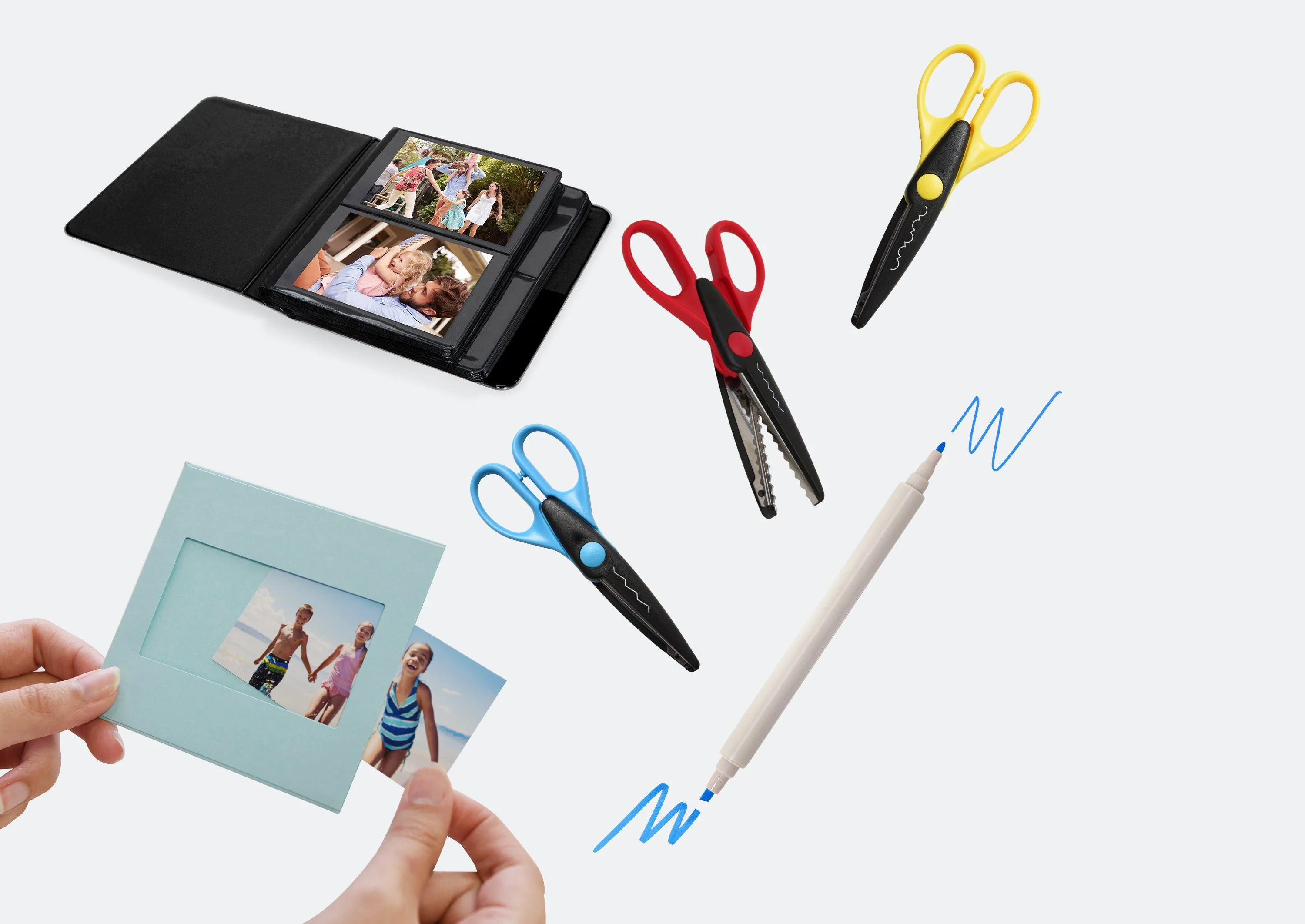 HP Sprocket Panorama Instant Portable Color Label & Photo Printer Craft Bundle - Image 8