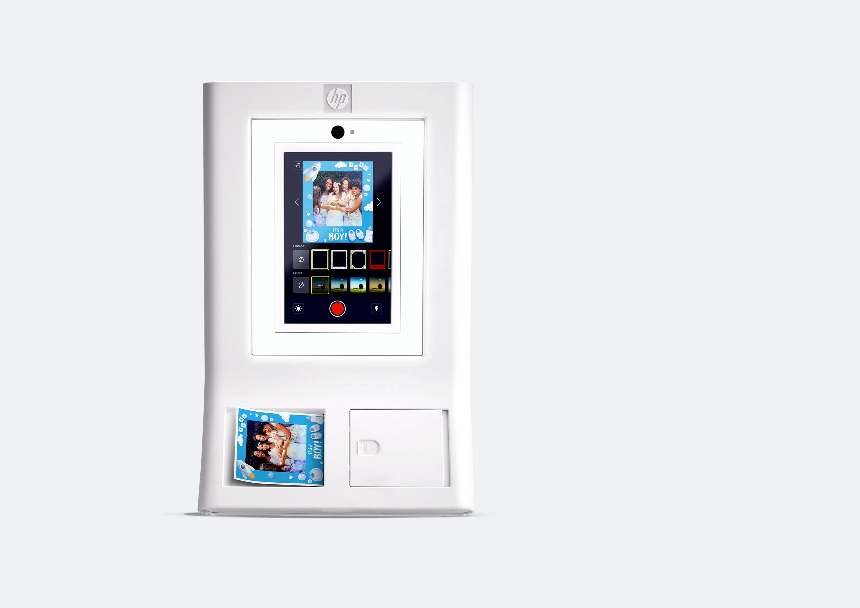 HP Sprocket Photobooth Instant 3x4” Color Photo Printer