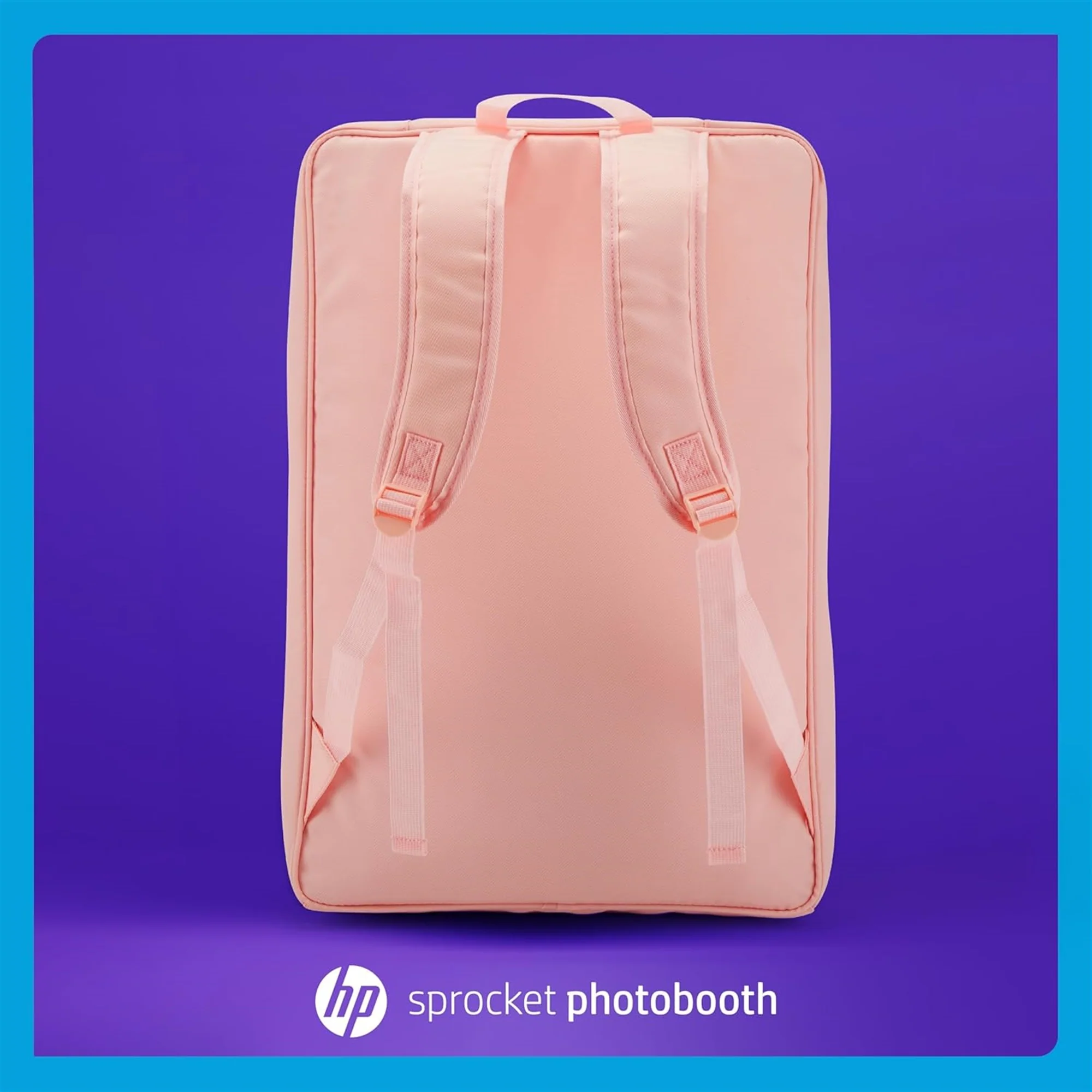 HP Sprocket Photobooth Travel Backpack (Pink), Exclusively for the HP Sprocket Photobooth Printer - Image 5